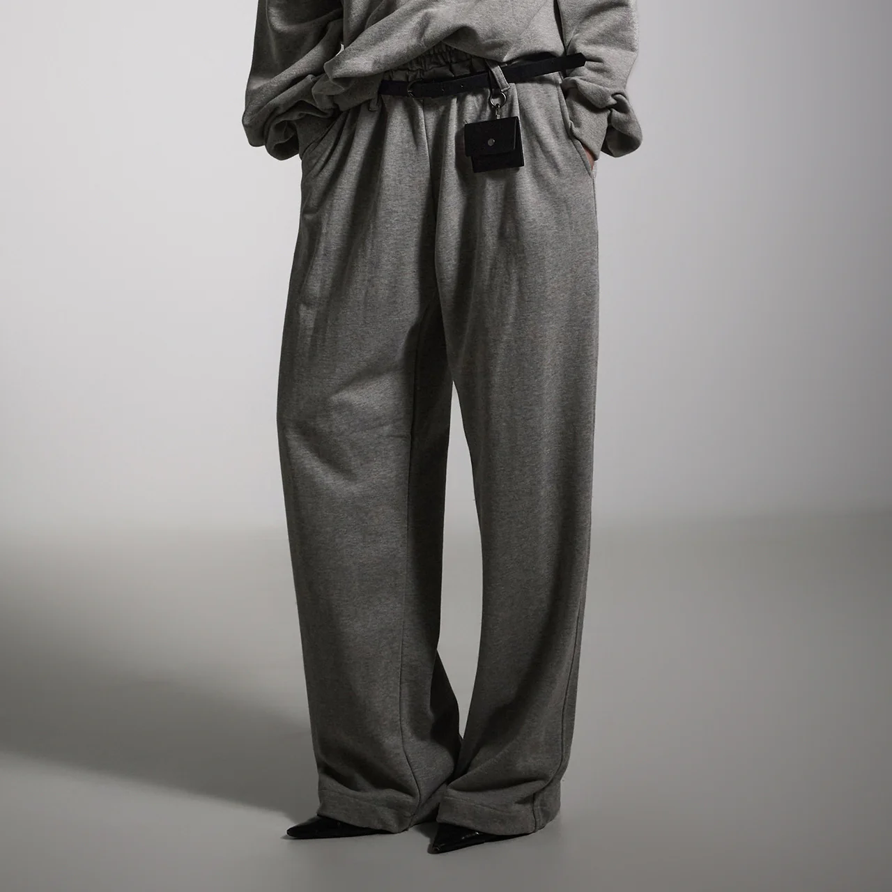 P3448 Wide Pants with Belt - Image 2
