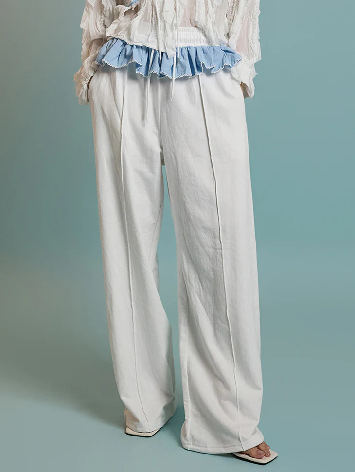 P3466 Frill Sweat Pants