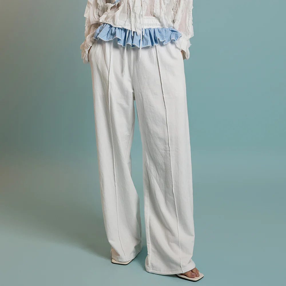 P3466 Frill Sweat Pants - Image 2
