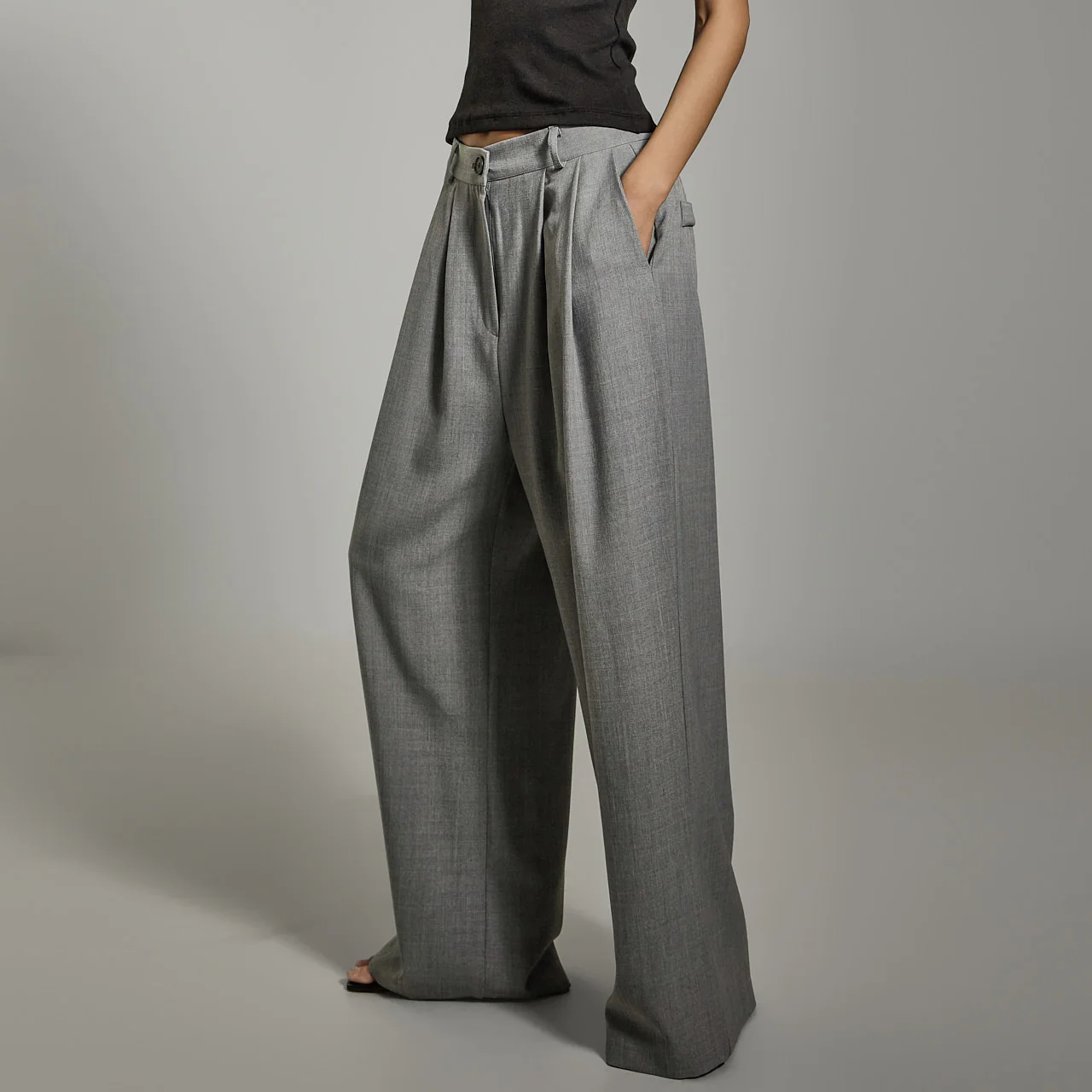 P3476 Pintuck Slacks - Image 2