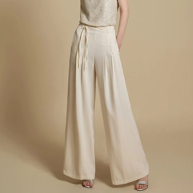 P3478 Wide Slacks with Strap - Image 2