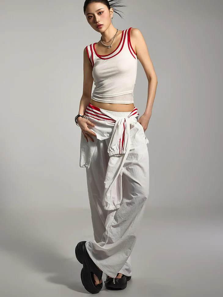P3487 Layered Sweat Pants