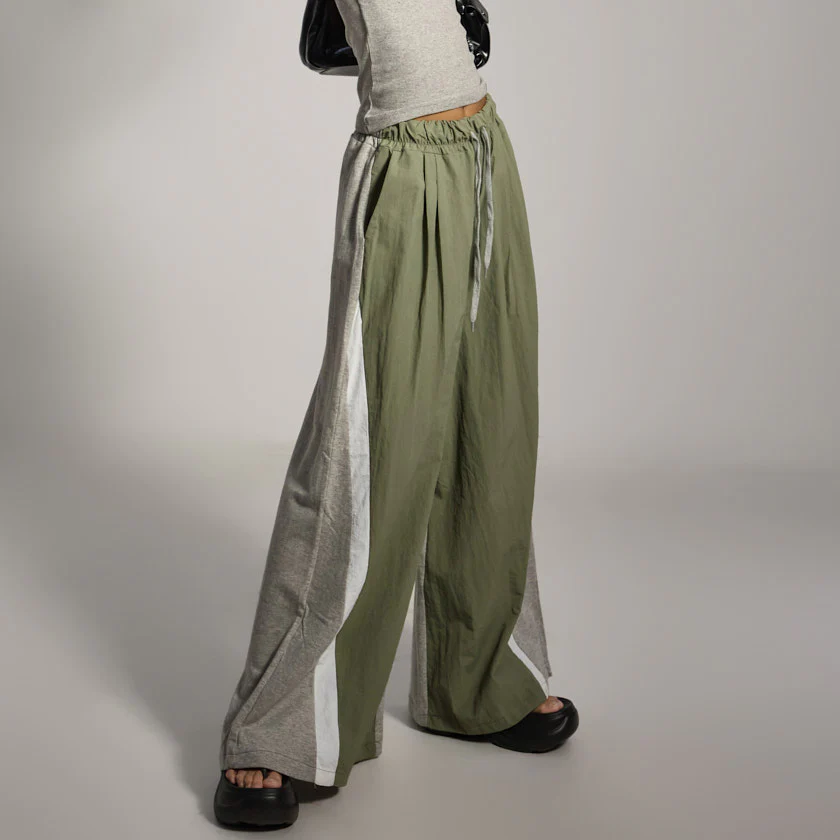 P3496 Color-block Pants - Image 2