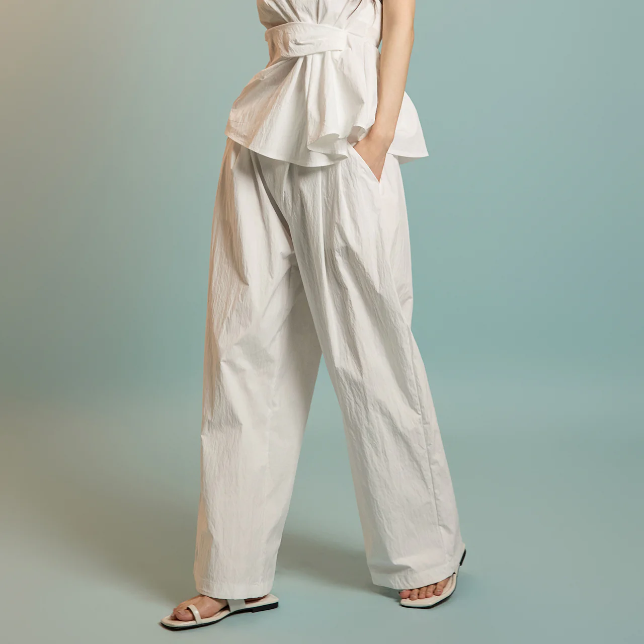 P3503 Pintuck Pants - Image 2