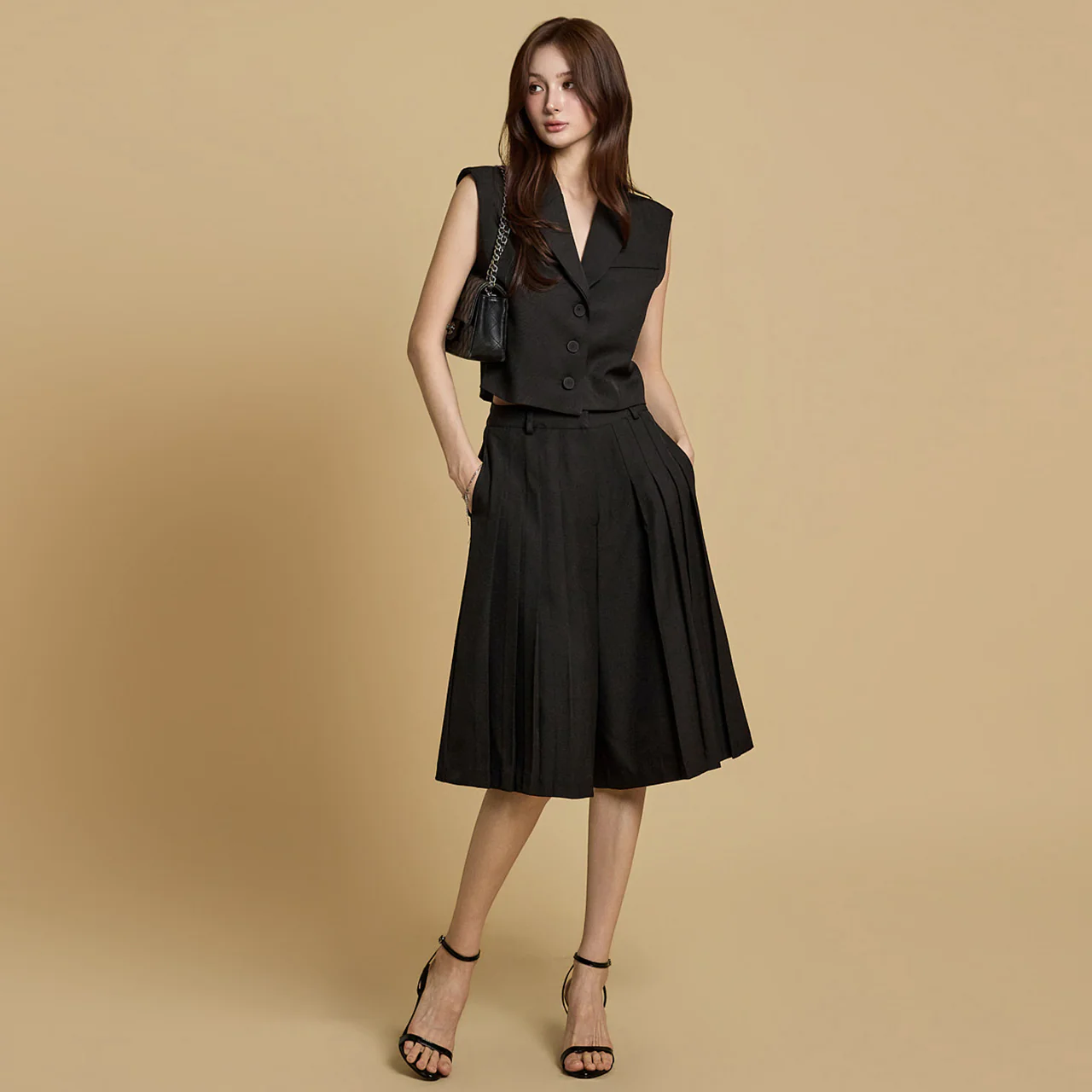 P3529 Pleated Pants - Image 2