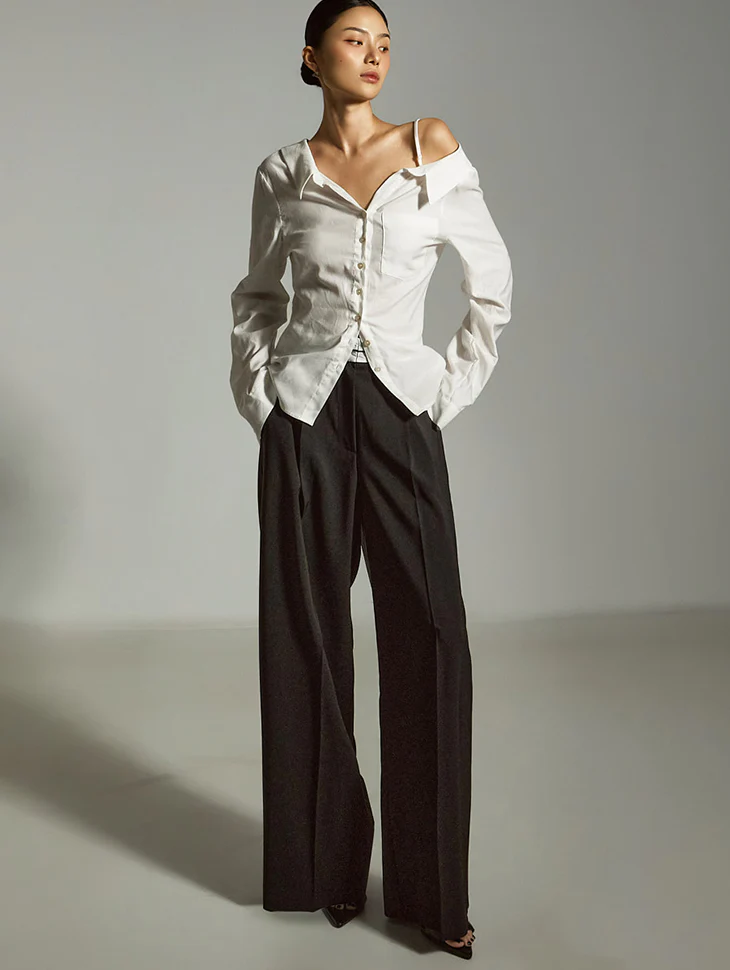 P3561 Pintuck Slacks