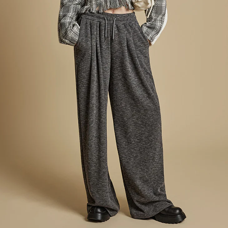 P3626 Knit Wide Pants - Image 2