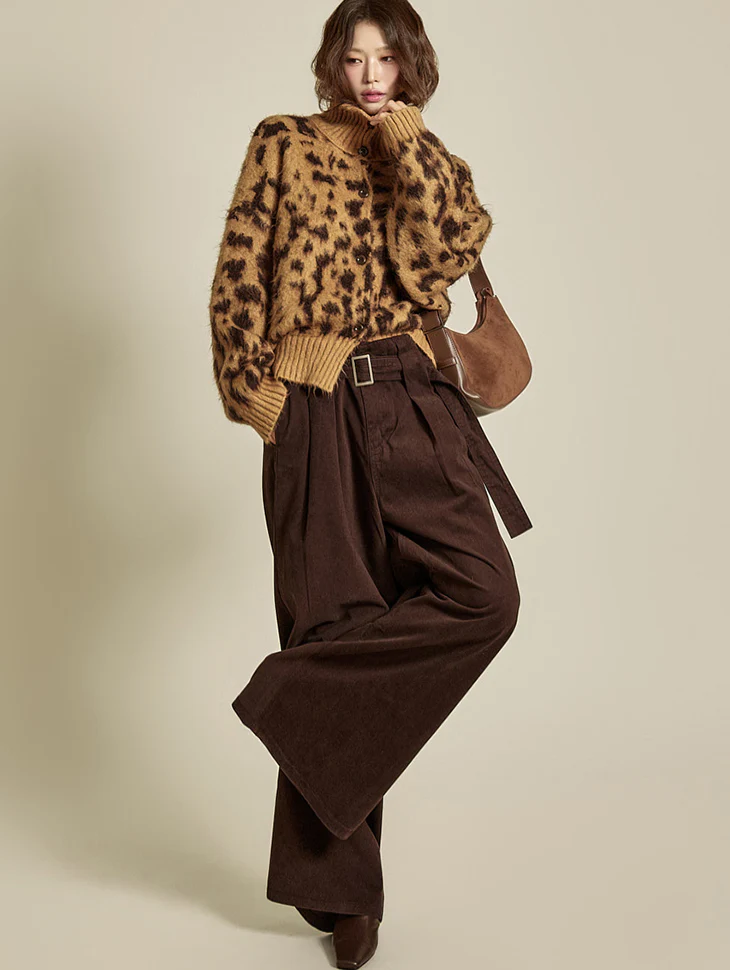 P3663 Pants with  Belt