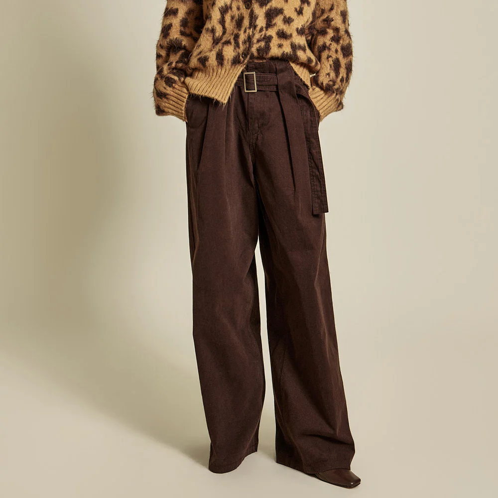 P3663 Pants with  Belt - Image 2