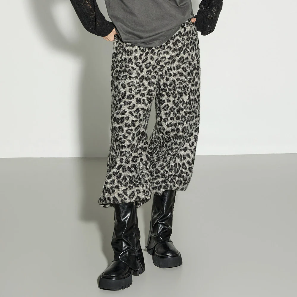 P3715 Leopard Boucle Pants - Image 2