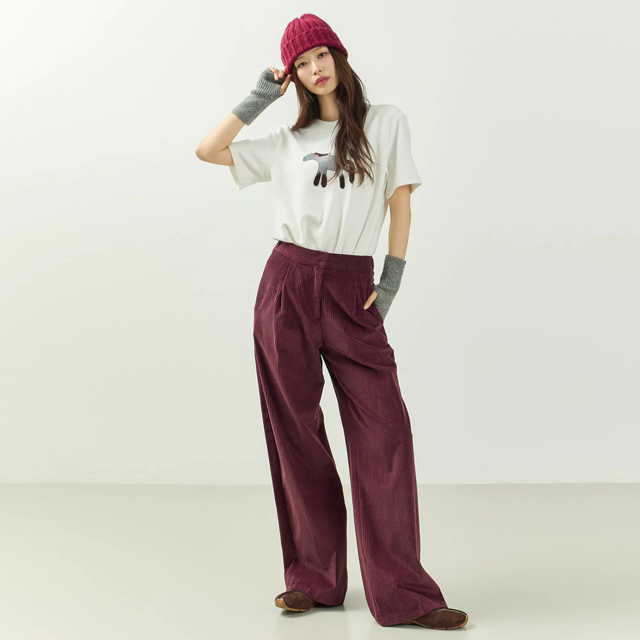 P3717 Pintuck Pants - Image 2