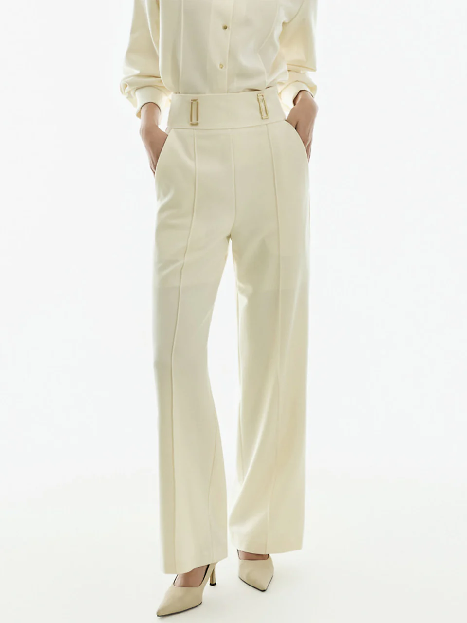 P3723 Pintuck Slacks