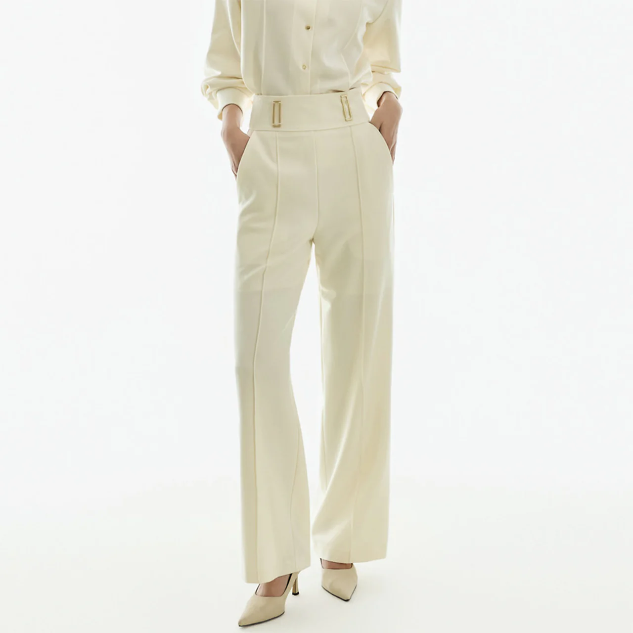 P3723 Pintuck Slacks - Image 2