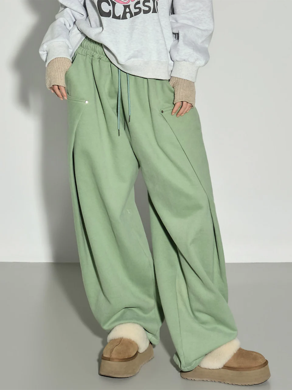P3728 Fleece Sweat Pants