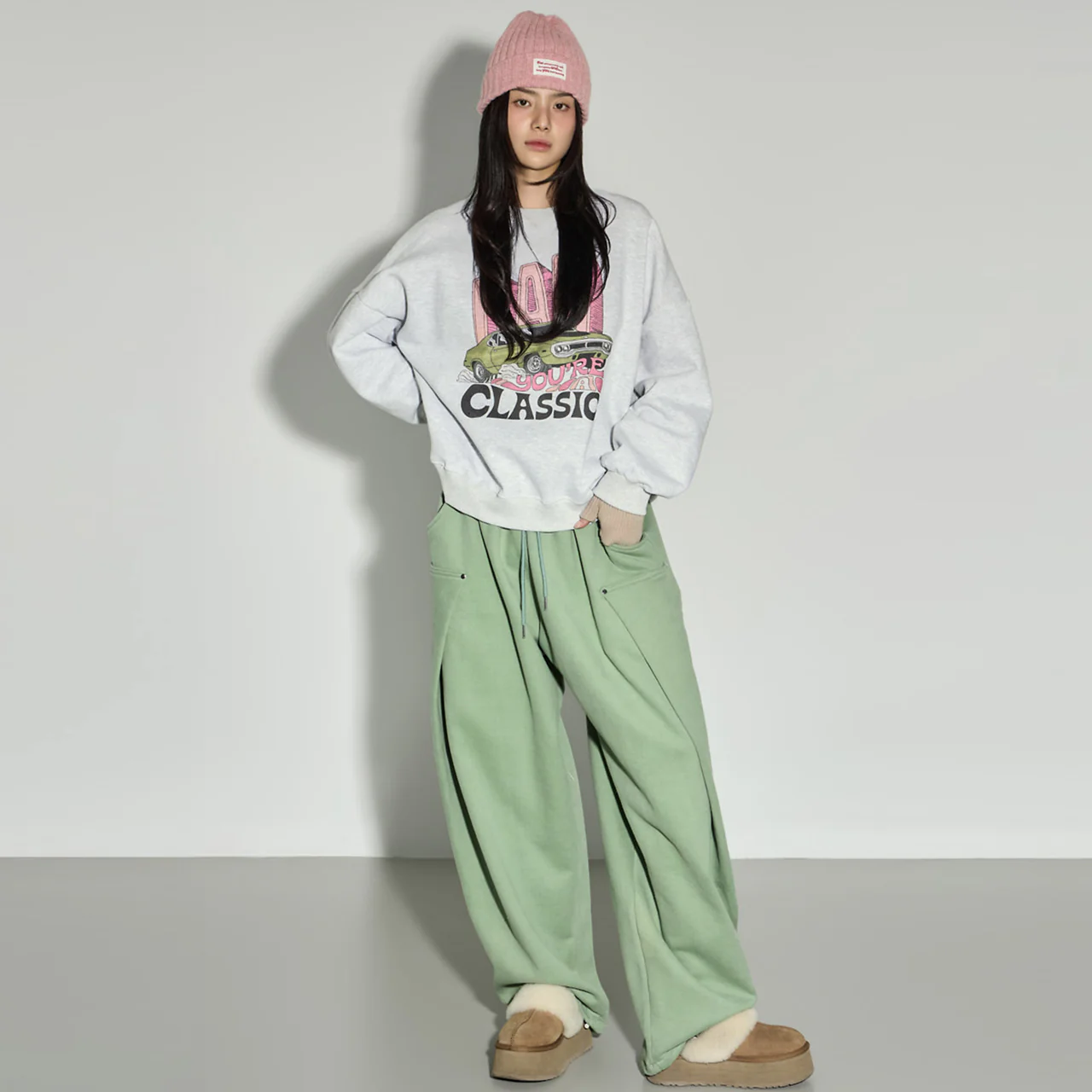 P3728 Fleece Sweat Pants - Image 2