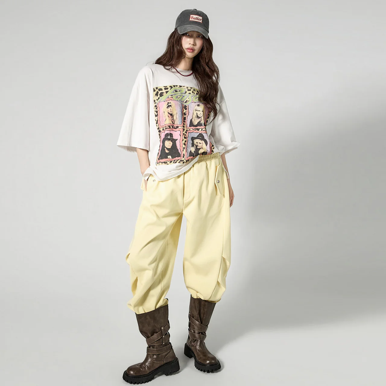 P3757 Curved Sweat Pants - Image 2