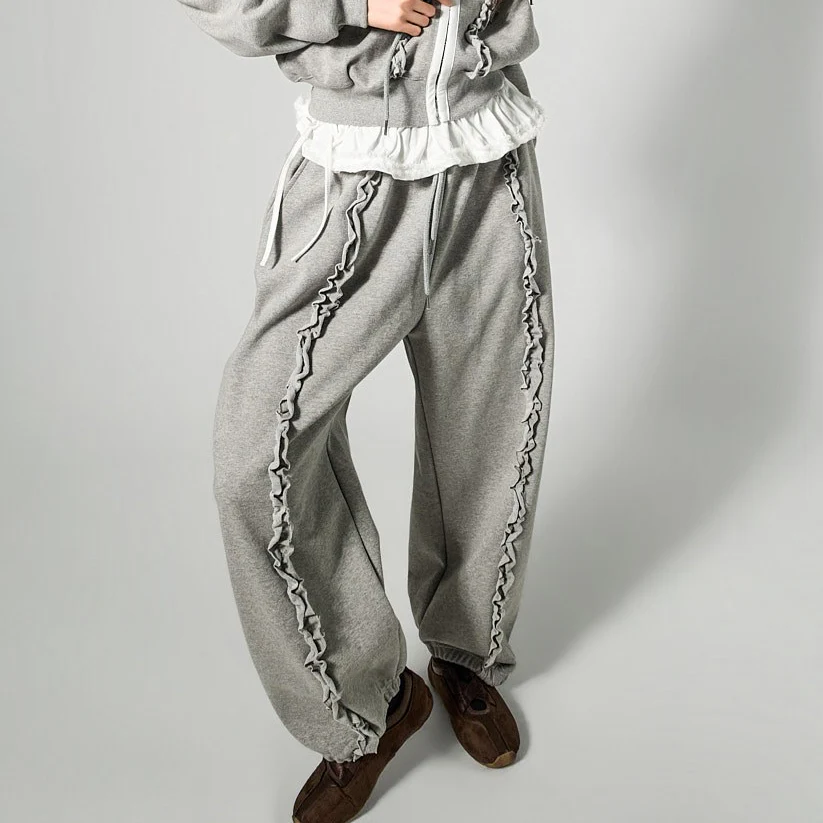 P3773 Frill Sweat Pants - Image 2