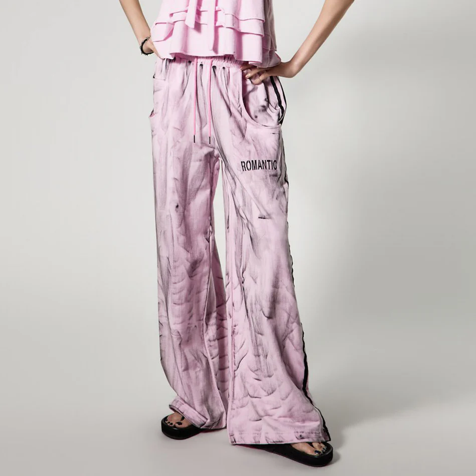 P3808 Tie-Dye Wide Pants - Image 2