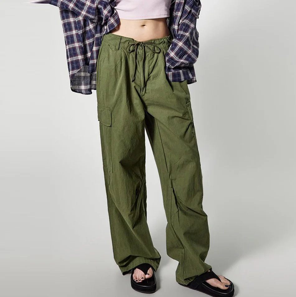 P3813 Wide Cargo Pants - Image 2