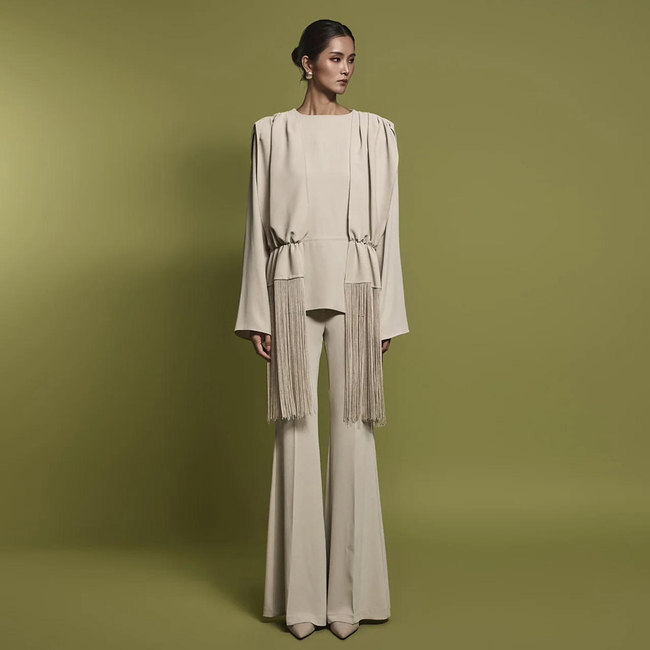 P9163 Flared Slacks - Image 2