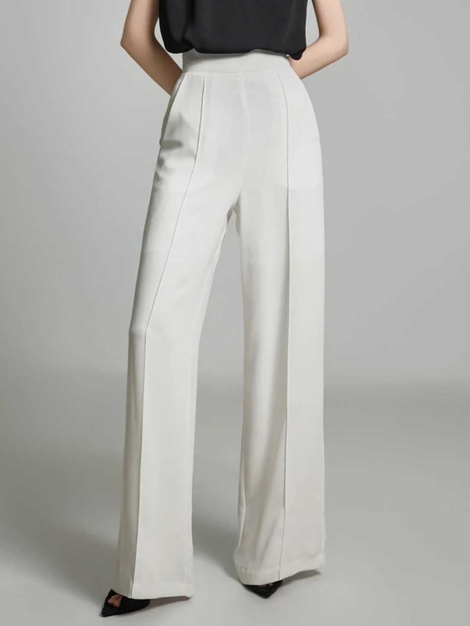 P9166 Pintuck Slacks