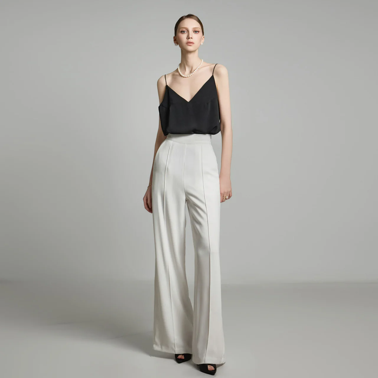 P9166 Pintuck Slacks - Image 2