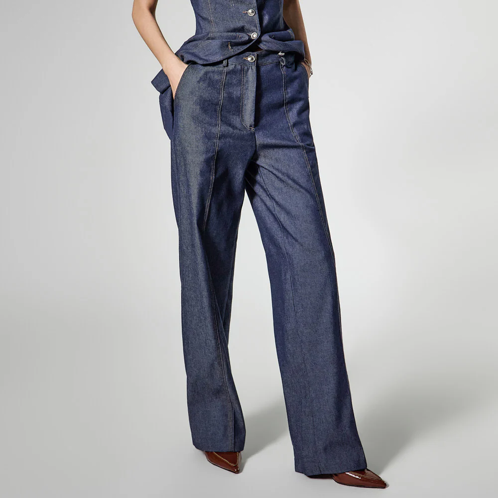 P9195 Straight Slim Pants - Image 2