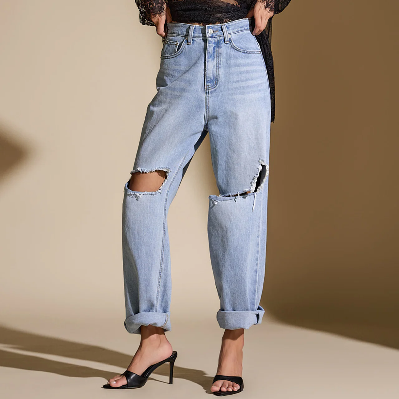PJ513 Ripped Jeans - Image 2