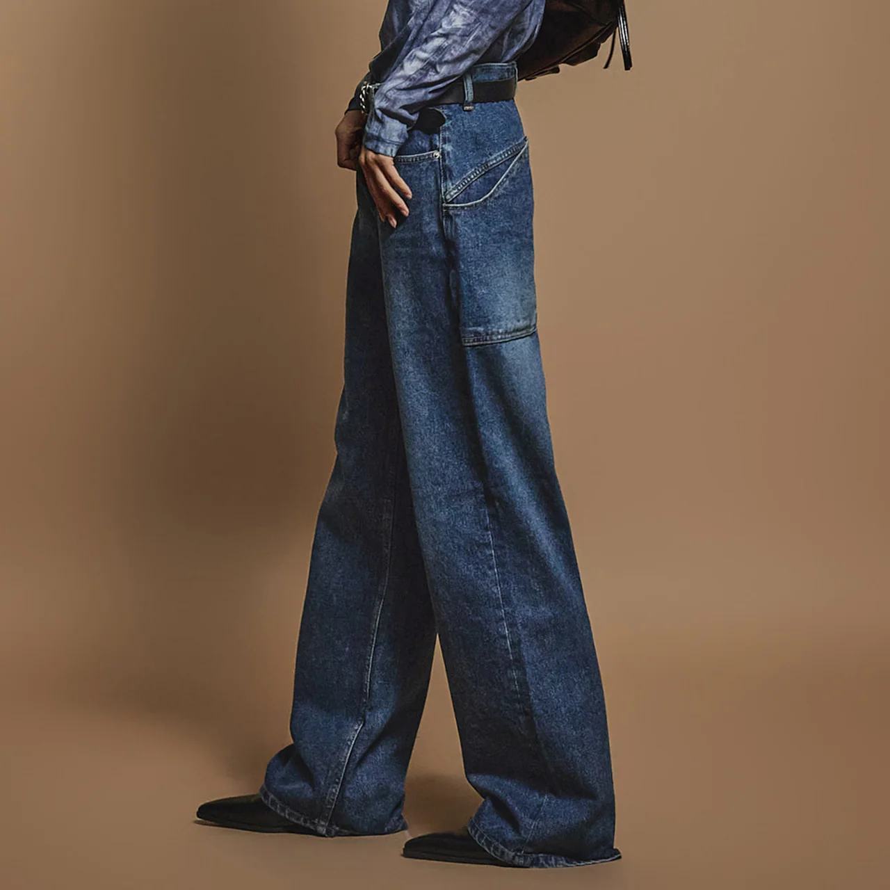 PJ540 Curvy Pocket Jeans - Image 2