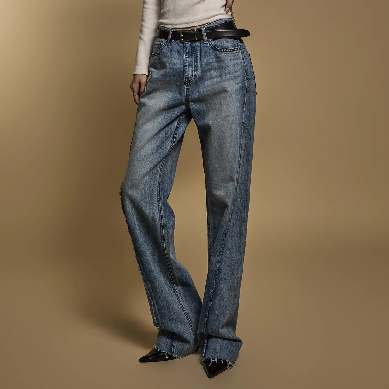 PJ551 Cut-off Jeans*Addtional L Size Version* - Image 2