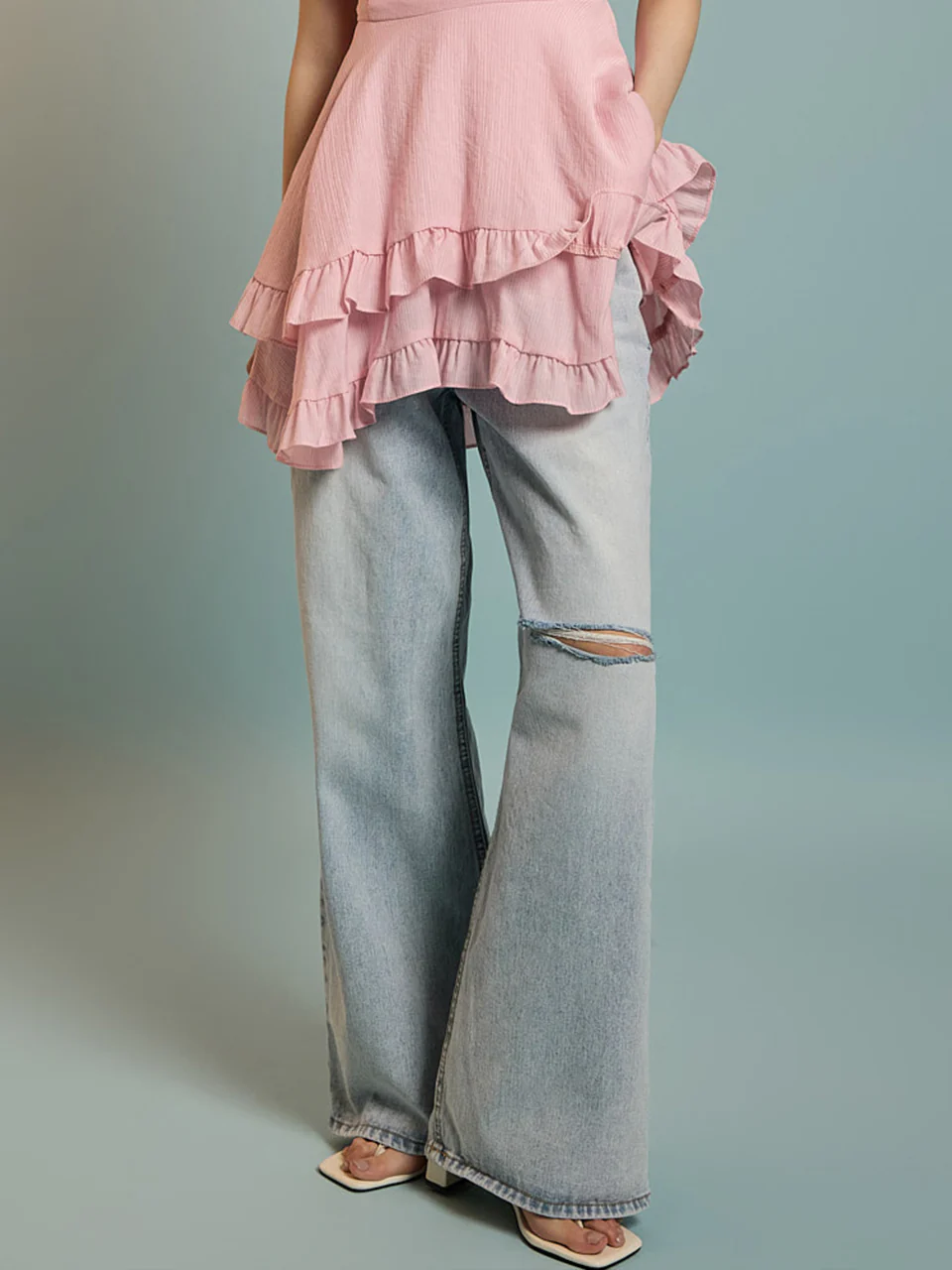 PJ578 Cutting Jeans