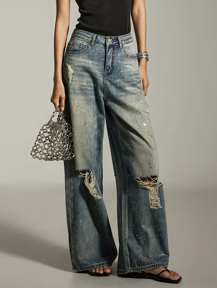 PJ590 Glitter Jeans
