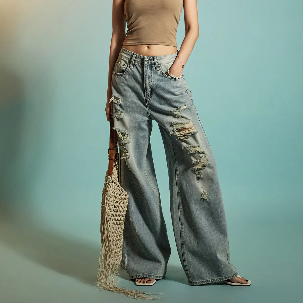 PJ595 Vintage Jeans - Image 2