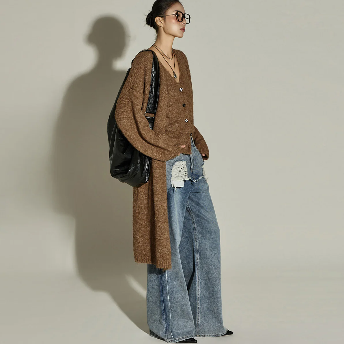 PJ607 Wide Jeans - Image 2