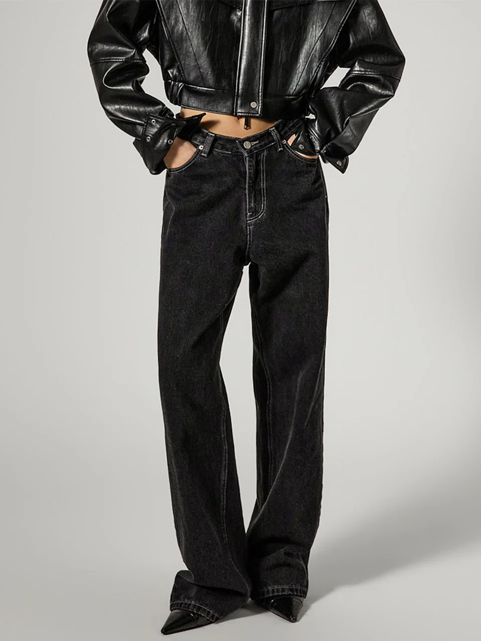 PJ608 Wide Jeans