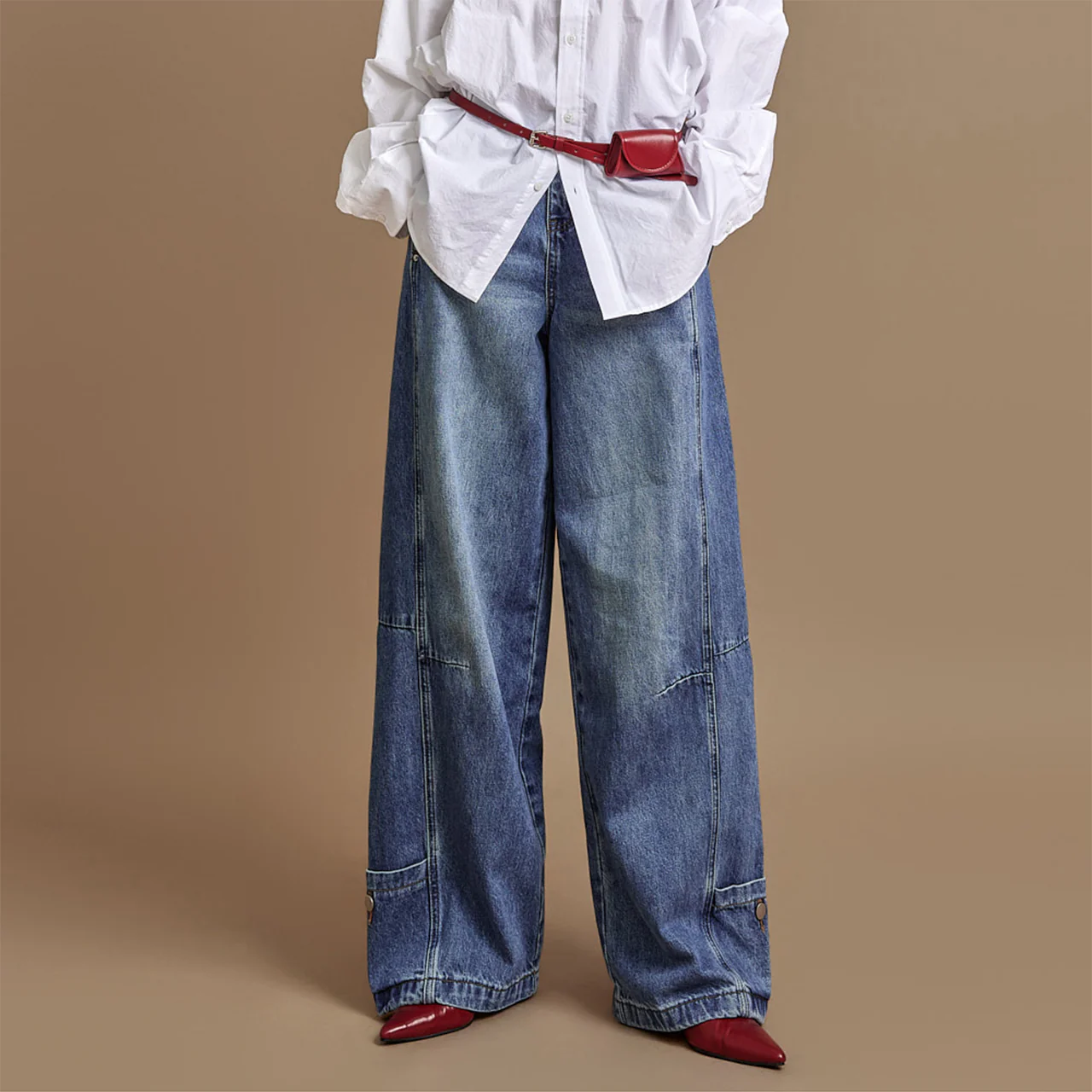 PJ613 Wide Jeans - Image 2