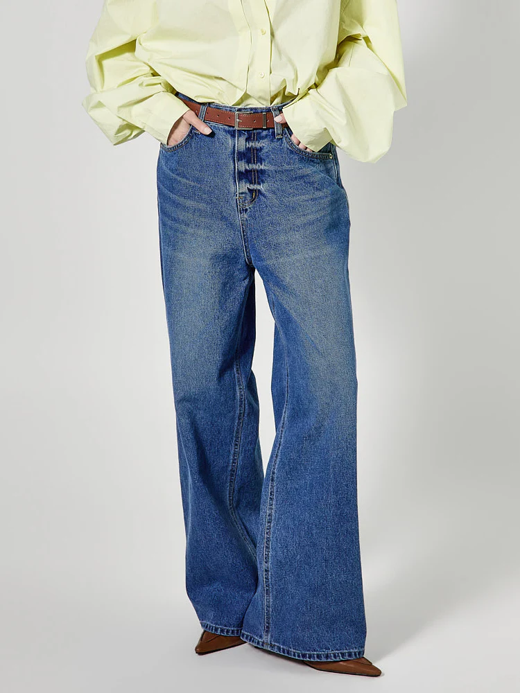 PJ626 Washed Blue Jeans