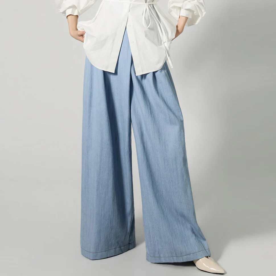 PJ636 Wide Banded Jeans - Image 2