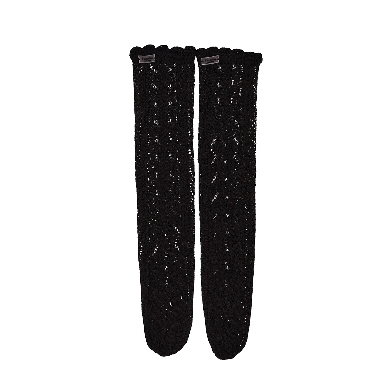 RE-333 Lace Knit Knee Socks - Image 2