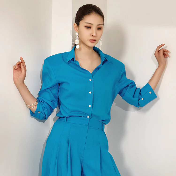S488 Linen Shirt - Image 2