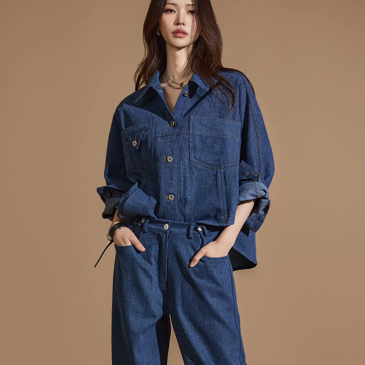 S664 Denim Shirt - Image 2