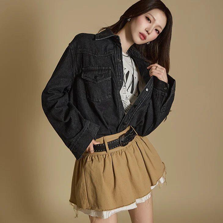 S717 Denim Shirt - Image 2