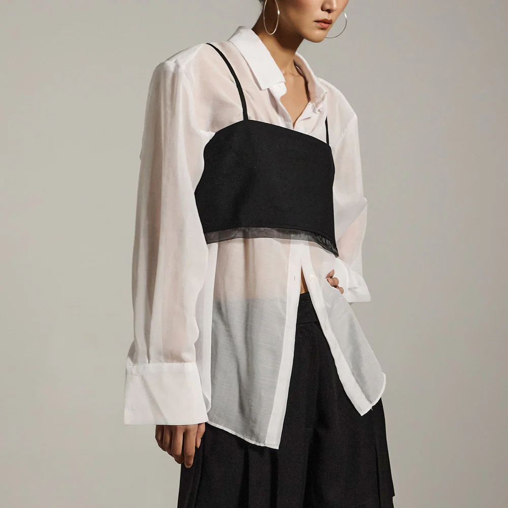 S722 Sheer Shirt - Image 2