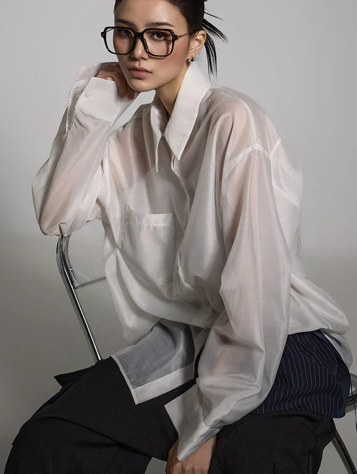 S743 Sheer Shirt