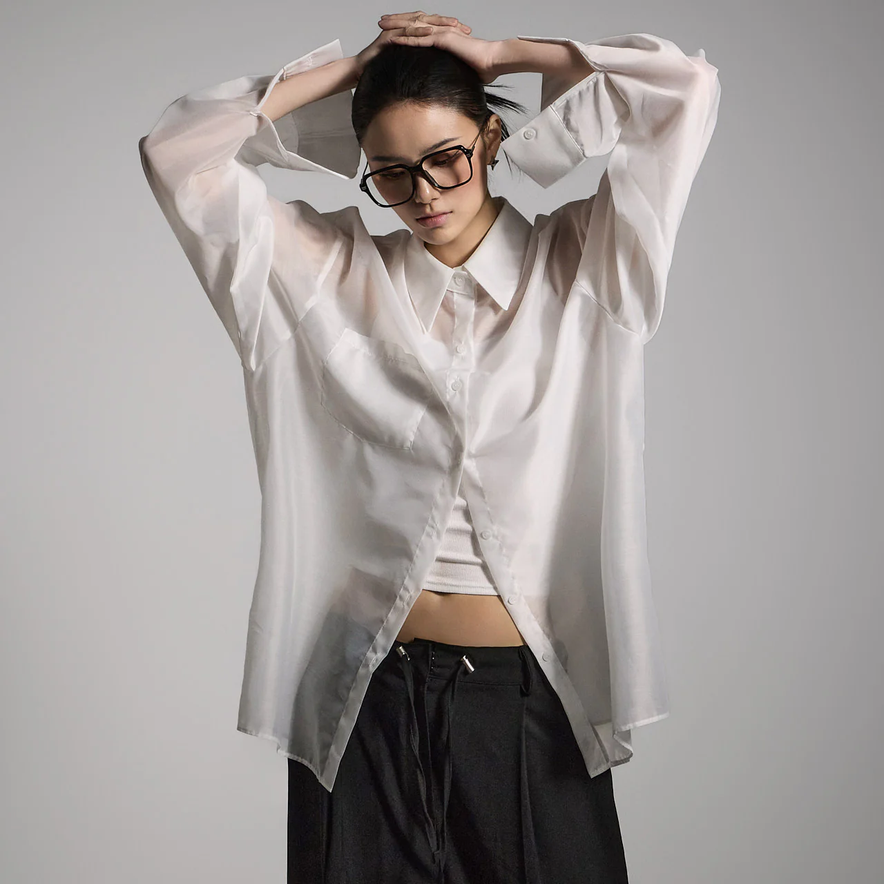 S743 Sheer Shirt - Image 2