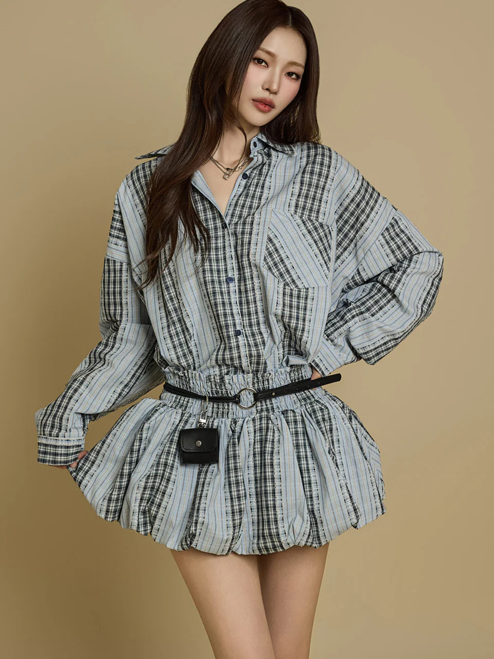 S747 Plaid Shirt
