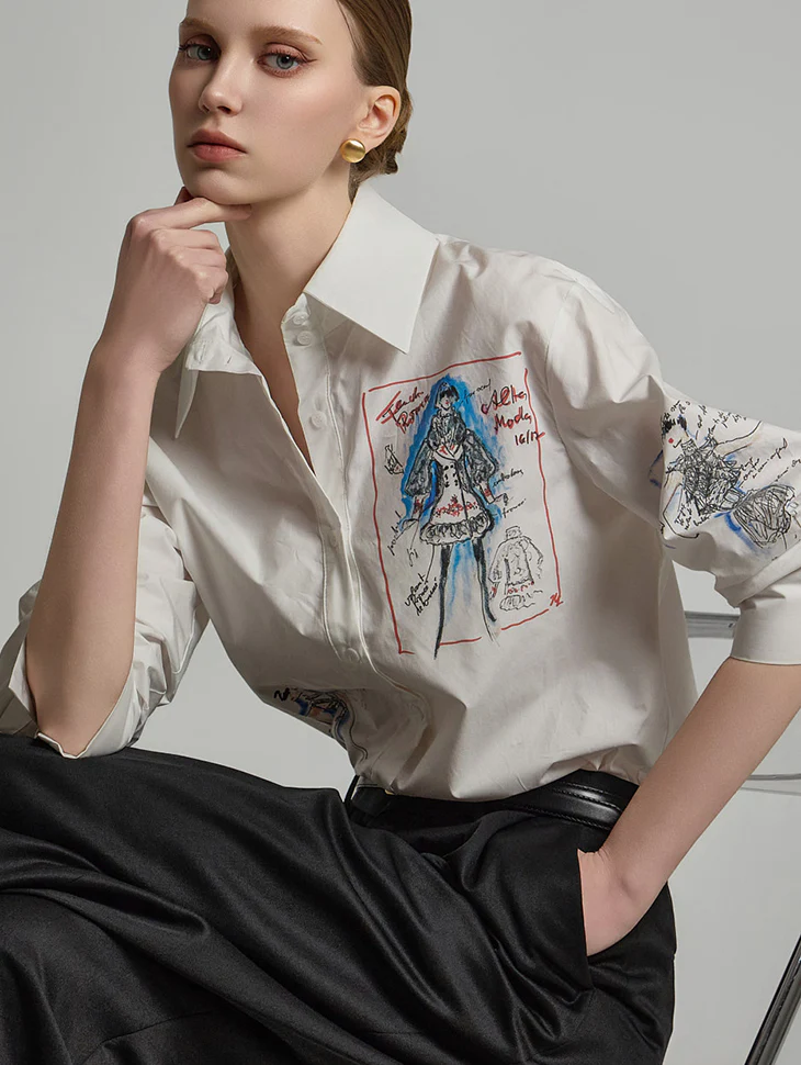 S752 Printed Shirt