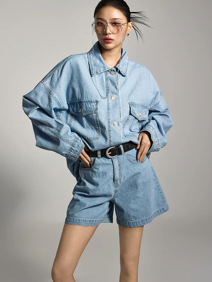 S756 Denim Shirt