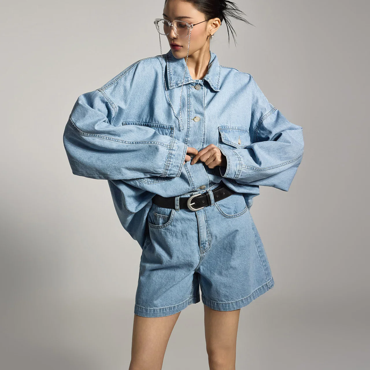 S756 Denim Shirt - Image 2