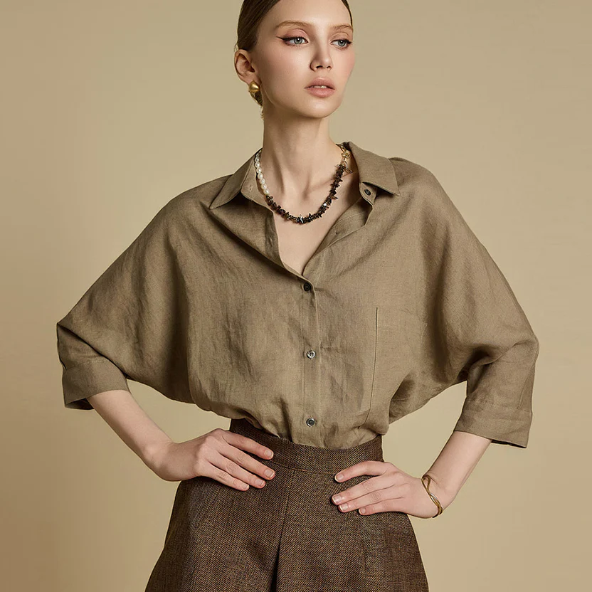 S762 Linen Shirt - Image 2